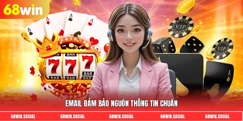 Email đảm bảo nguồn thông tin chuẩn 